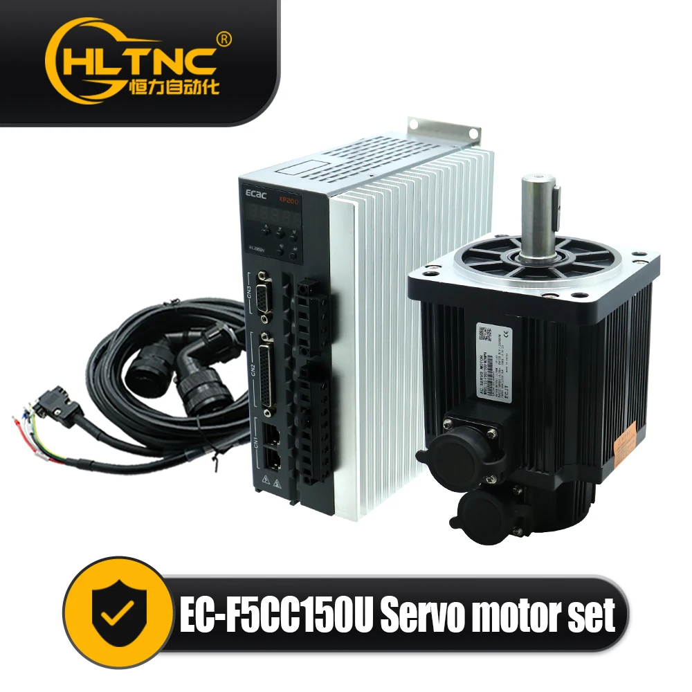 محرك سيرفو للـ CNC ، 1.5 كيلو وات ، 2500r ، 6N.m ، AC220V ، جهاز توجيه بالدقيقة ، شفاه أحادي الطور ، محرك ثلاثي الطور ، RS485 ، كبلات 3 م #1