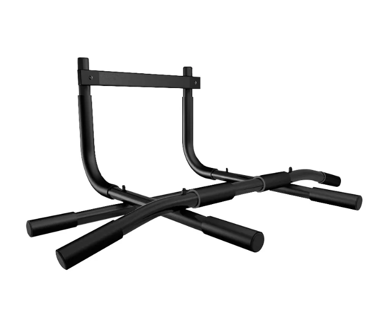 Multifunctional Door Frame Pull-Up Bar Indoor Door Wall Frame Single and Double Bar Pull-Up Home Gym Equipment