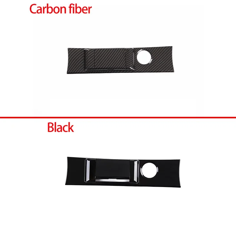 

For 2020-2021 Land Rover Defender 110 ABS carbon fiber car central control USB charging port protective cover sticker auto parts
