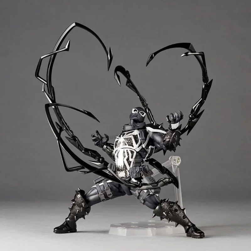 Venom Revoltech Amazing Yamaguchi Anime Figures Collection Model Toys Eugene Thompson Revoltech Amazing Yamaguchi Figurine Gift