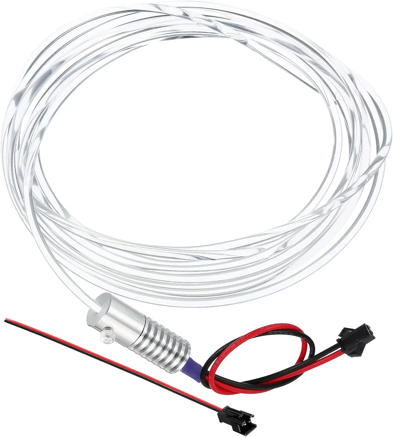 Mini 1,5 W 12 V samochodowy projektor LED źródło światła generator światła silnika + 2 metry 3 mm (średnica) Kabel światłowodowy Skirt Side Glow