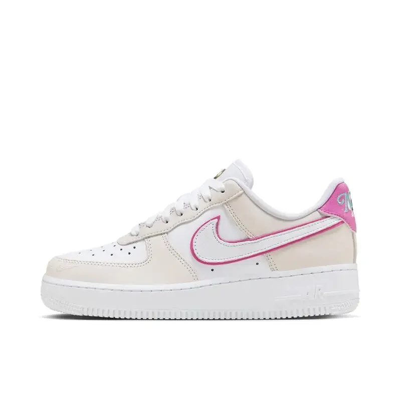 Nike Air Force Women's Board Shoes Are Non Slip, Durable, Comfortable, Lightweight, Breathable, and Shock-absorbing White