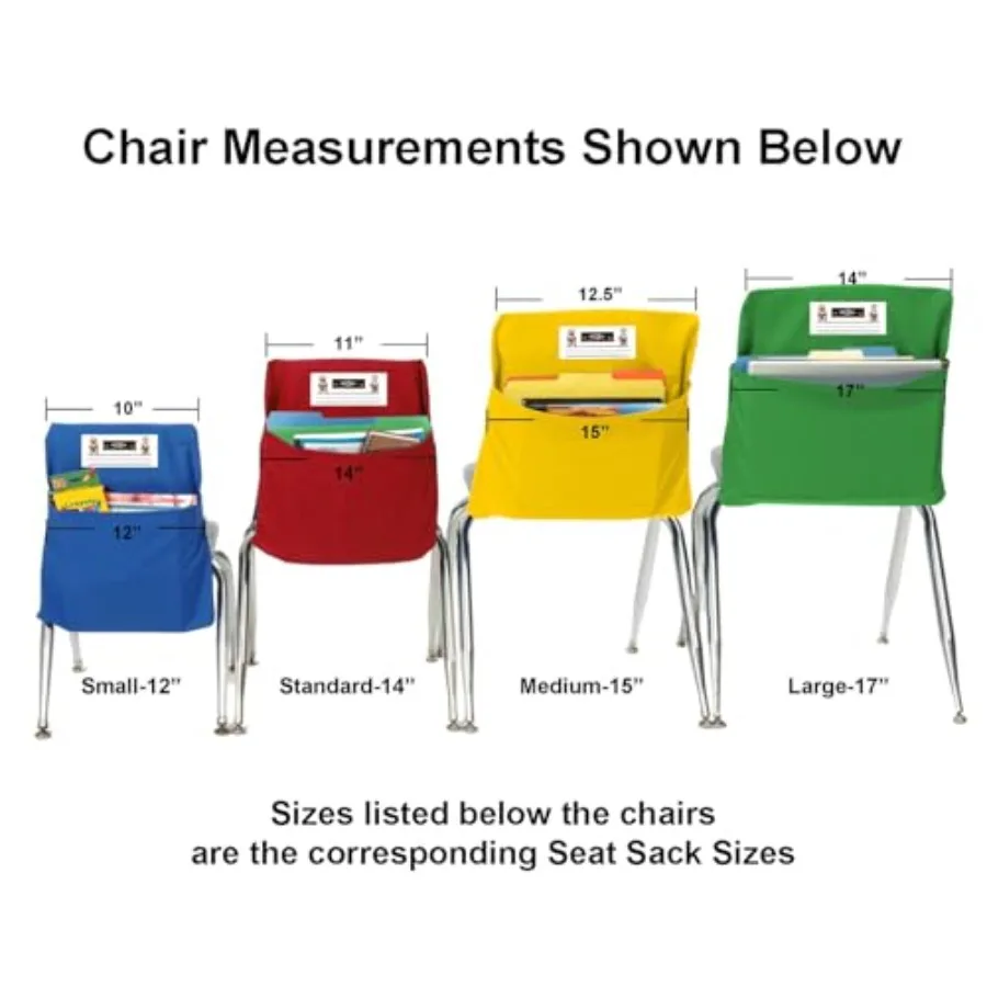 ช่องเก็บของเก้าอี้นักเรียน 15 ช่อง สำหรับห้องเรียน แพ็ค 10 ชิ้น สีม่วง ทนทานและกว้างขวาง โซลูชั่นการจัดเก็บและจัดระเบียบที่เหมาะสำหรับห้องเรียน