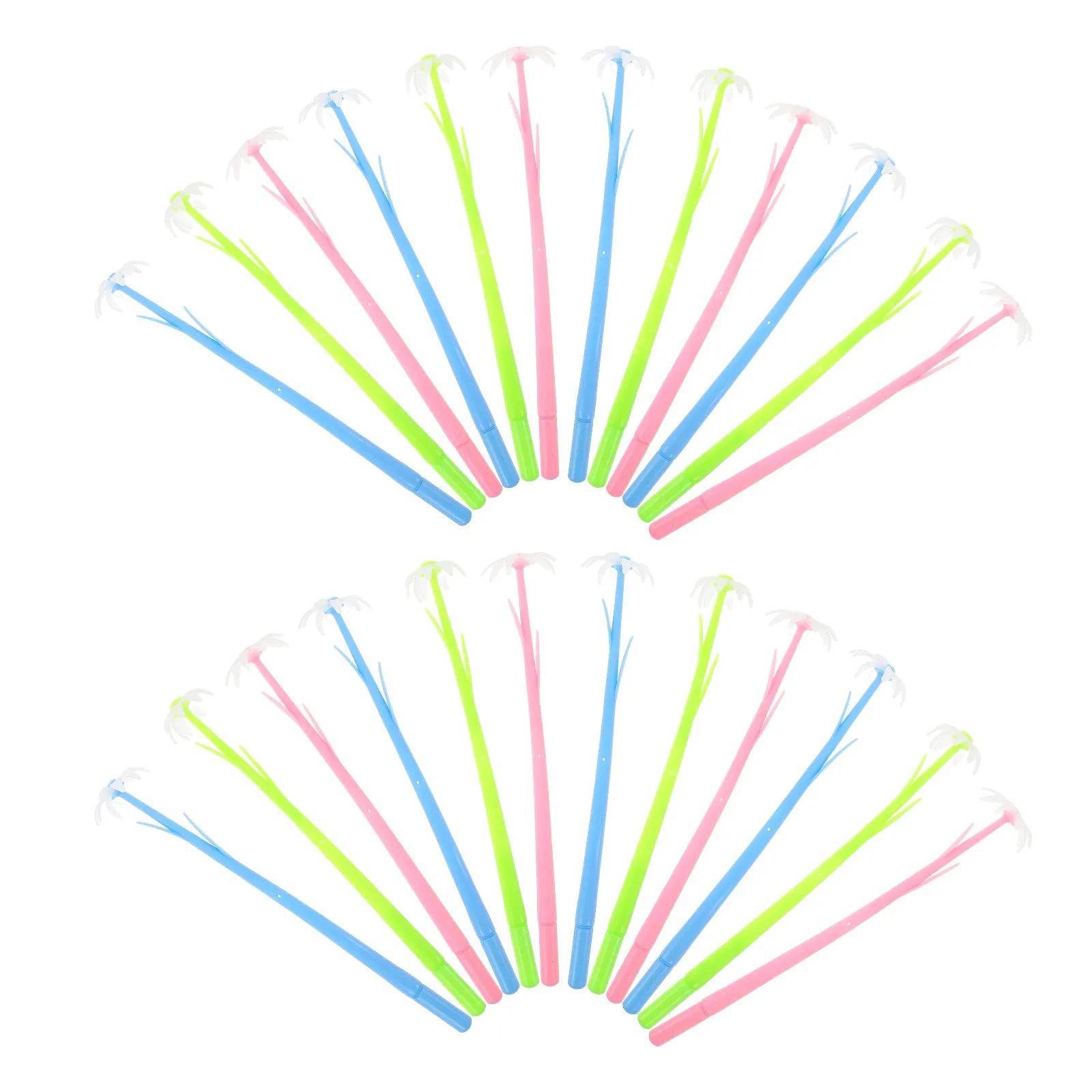 

30Pcs Creative Flower Color Changing Gel Pens Smooth Writing for Student School Supplies Cute Floral Design Writing Accessories