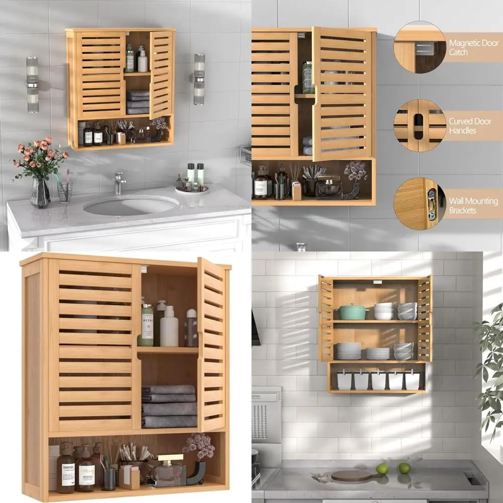 

Шкаф для хранения над унитазом, настенный аптечный шкаф с двумя дверцами