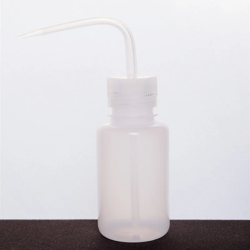 Plastic wash bottle, Capacity 250mL 500mL, White, P20