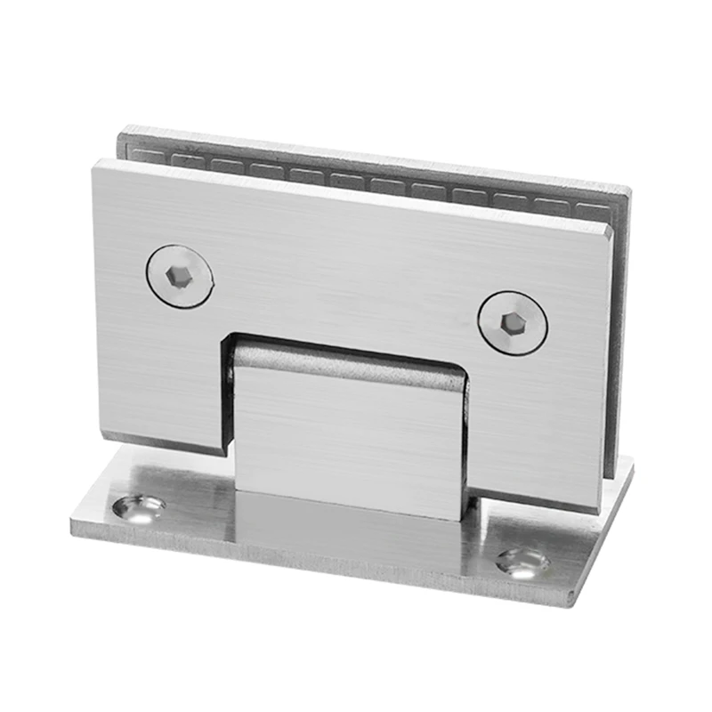 

Shower Glass Door Hinges 90 Degree Bathroom Gate Clamp Shower Room Accessories For 8-12 Mm Glass Door