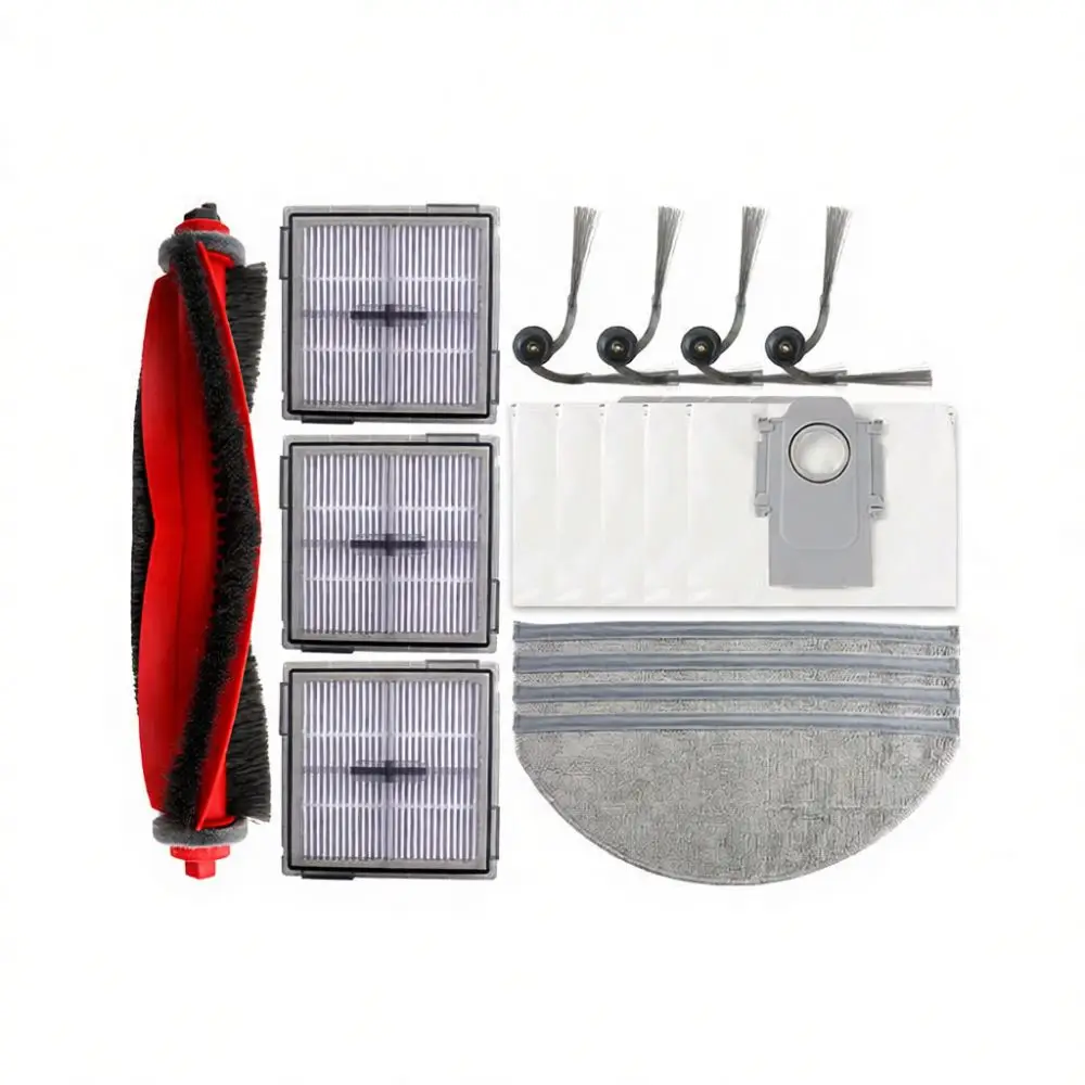 Cleaning Robot Spare Parts For Roborock Q10 X5 Plus Q10 PF Plus Q8 Max Pro Plus Main Brush Side Brush Filter Mop Cloth Kit