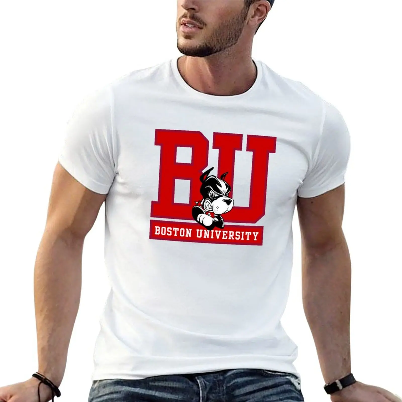 

Popular, Boston-Icon T-Shirt man t shirt heavy cotton t shirt man casual t shirts for man graphic tees T-shirt