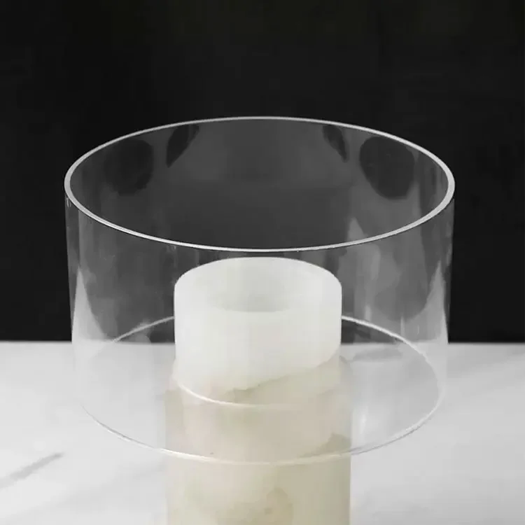 Moderno creativo nordico leggero di lusso in marmo naturale fiore ware modello camera vendite ufficio soggiorno tavolino desktop fiore