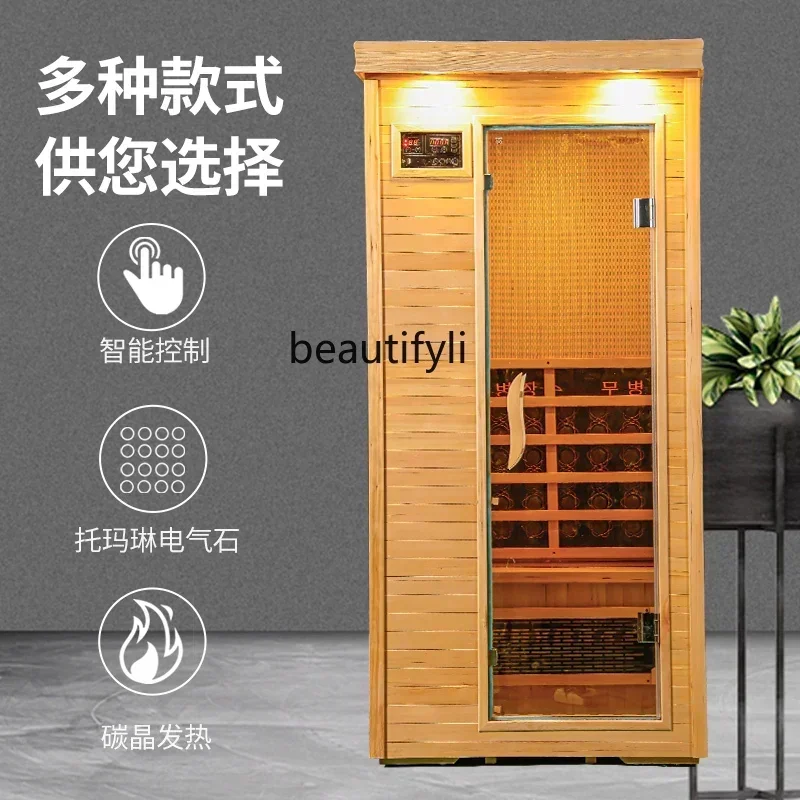 NQ Steam room family tourmaline single double light wave energy warehouse sauna box