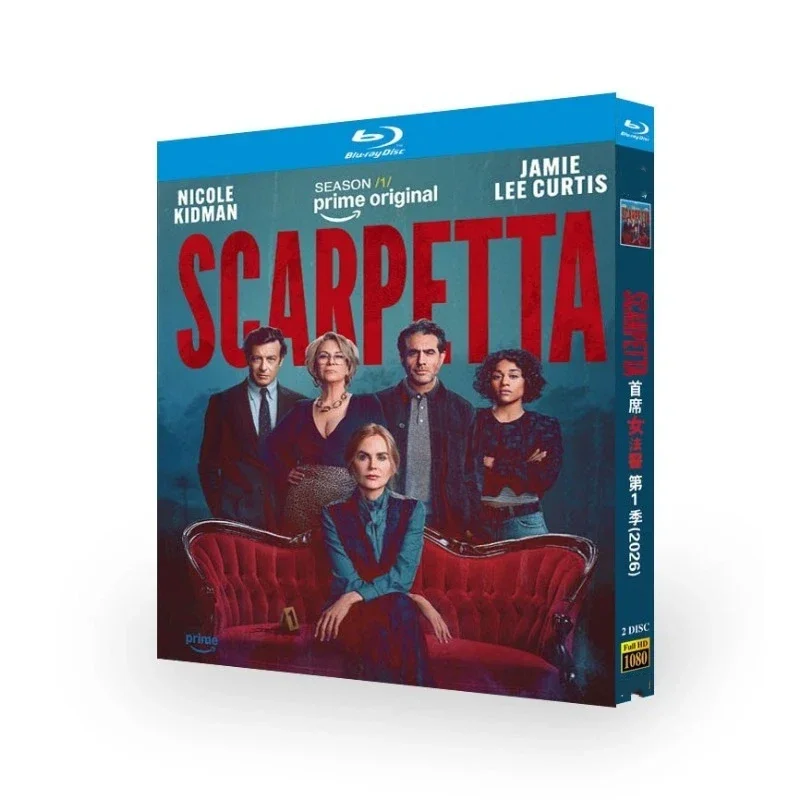 Scarpetta Season 1 (2026)2BD All Region New Box Set Blu-ray disc