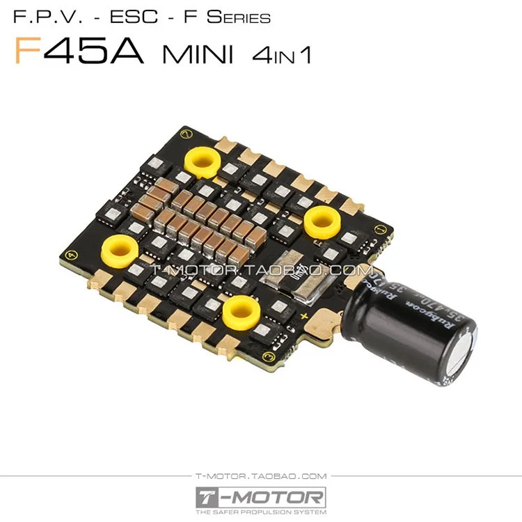 T-MOTOR mini F7 F45A 20x20 Stack HD 6S 4in1 BLHeli32 Flight Controller FC ESC Combo FPV Racing Freestyle Drones DIY Parts