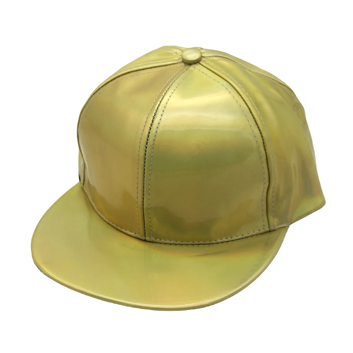 Mode PU arc-en-ciel couleur changeante Hiphop casquette de Baseball chapeau de relance adulte en plein air décontracté camionneur casquettes décontracté os réglable chapeaux