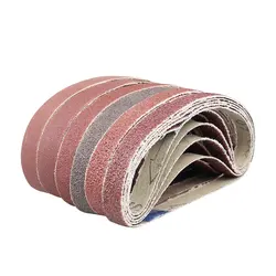 10pcs​ Grinding Sanding Belt multi-Grit Sanding Paper 452x15mm Sander Belt for Angle Grinder belt sander Machine abrasive tool
