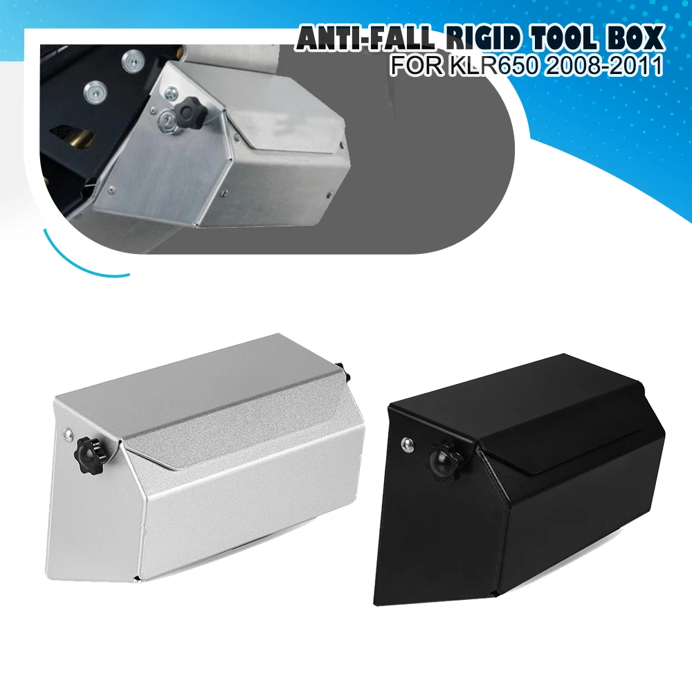

KLR650 Motorcycle Accessories Skid Plate Bash Frame Engine Guard Tool Box Skidplate Toolbox For Kawasaki KLR 650 2008-2022 2023