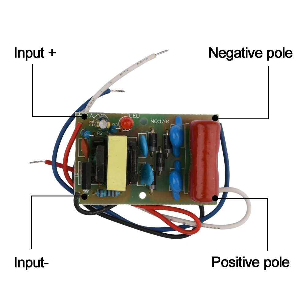 DC 3.7V to 1800V Booster Converter Step Up Module Arc Pulse DC Motor with High Voltage 1800V Capacitors image 2