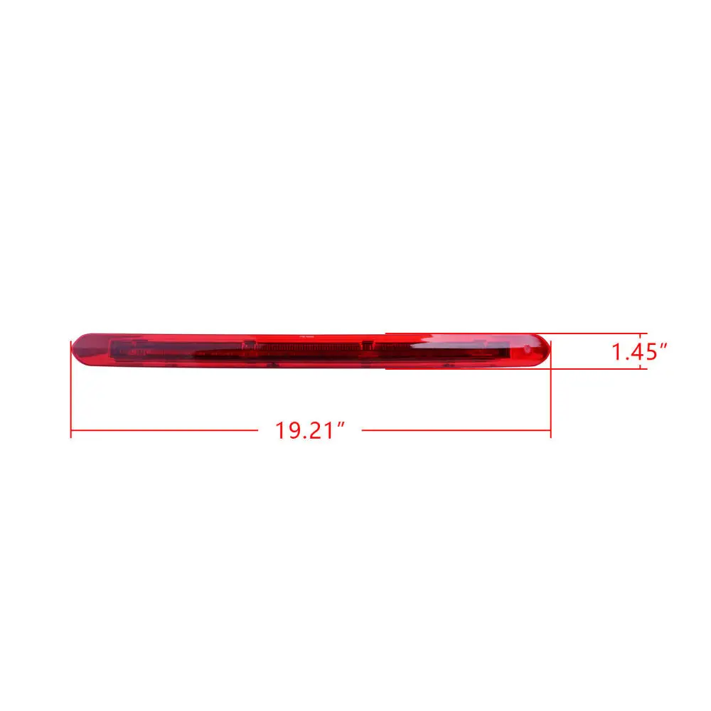 Universal Car Rear High 3rd Brake Light Red Lens LED Lamp A4479060800 Fit For Mercedes-Benz V-Class Vito W447 2014-2019