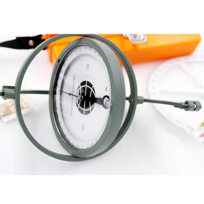 DQL100-G1 Suspended Mining Compass Plastic Gradiometer Antimagnetic Mine Hanging Compass With Tilt Gauge