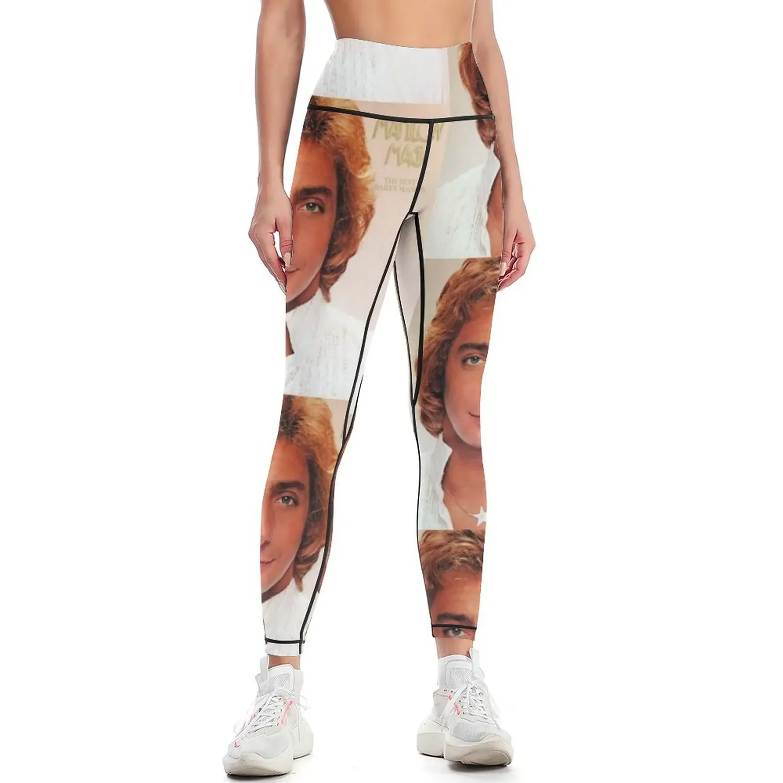 Popular Musician Barry Manilow Leggings joggers for Sweatpants push up fitness Women's sportswear Womens Leggings