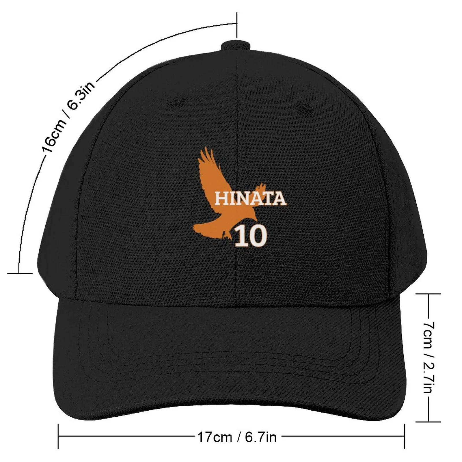 Hinata #10 Karasuno Volleyball Team Baseball Cap Golf Cap Kids Hat Men Golf Wear Women's