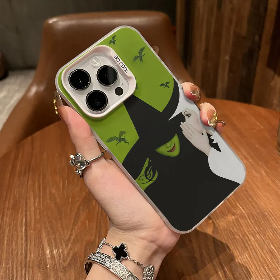 블랙 햇 그린 위치폰 아이폰 17에서 11 프로 맥스 플러스용