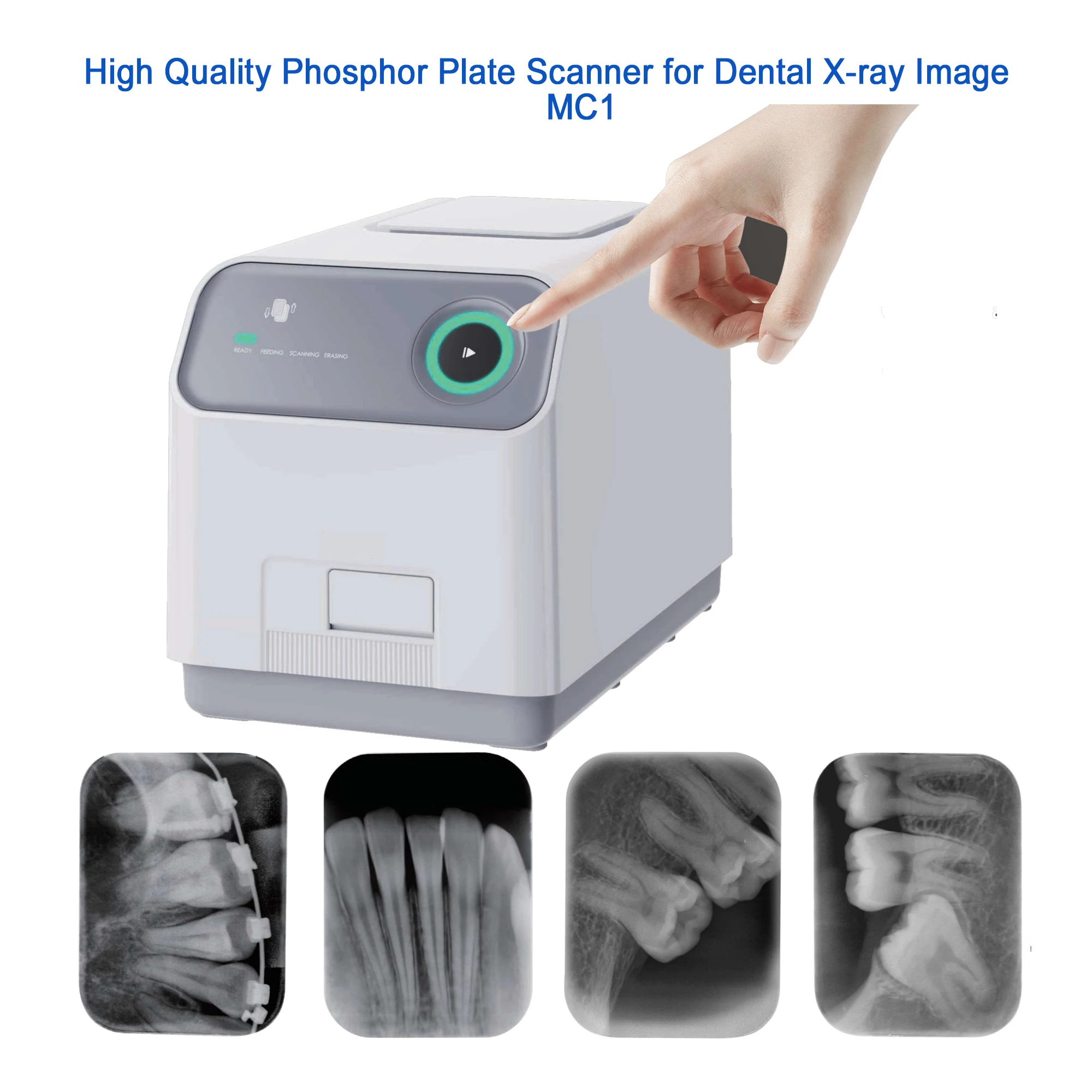 

1 Set High Quality Phosphor Plate Films Scanner PSP Scanner with 0 1 2 3 Phosphorous Films for Dental X-ray Images Diagnosis Use