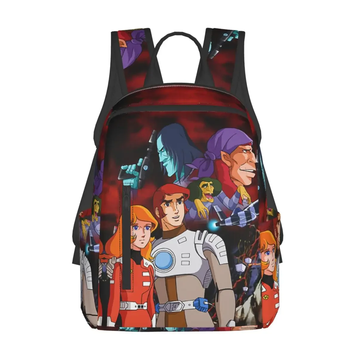 

Comet Crew Accessories Captain Future 4 Backpack Daypack Large Capacity Kids BookBag School Bag Shoulder Bags for Men Women