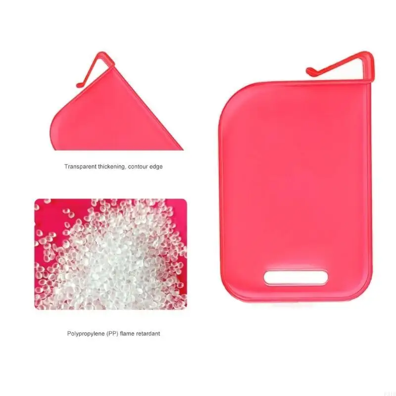 10 แพ็คการ์ดคอลเลกชันตัวแบ่งตัวแปรโปร่งใสสำหรับการซื้อขายเกมการ์ด p31b