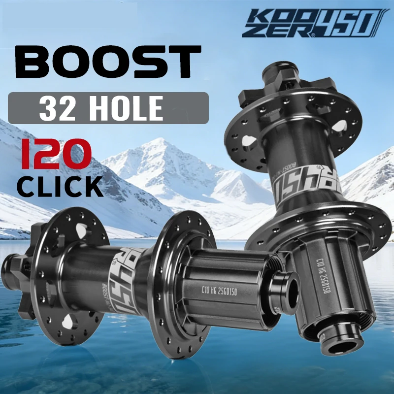 

Koozer XM450 Boost Rear Hub 32 Holes 148mm 120 Click 6 Pawls 3teeth Orange Purple 12x148 141mm Qr Hubs For Mtb Mountain Bike