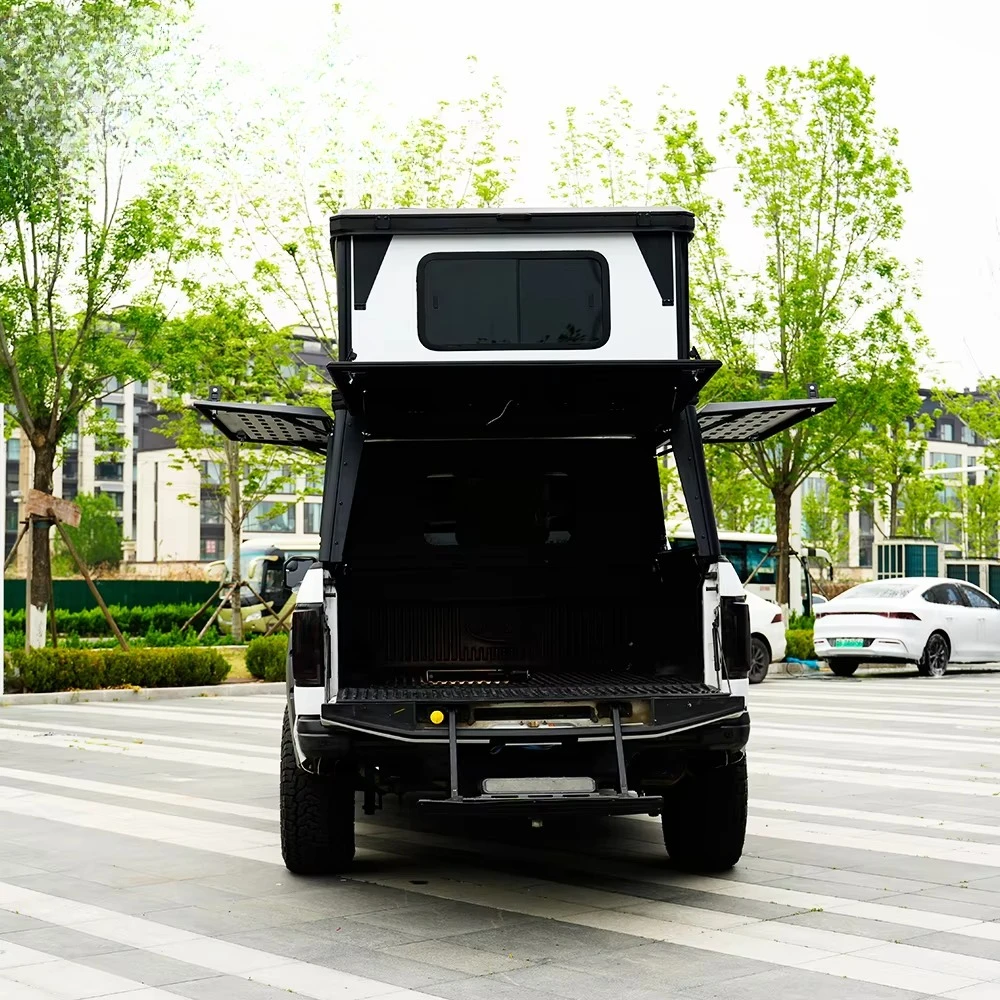 Modern Aluminum Hard Shell Truck Canopy Camper Top Rated Pop up Bed Tent for 4x4 Off Road Overlanding Four Season Use Customize