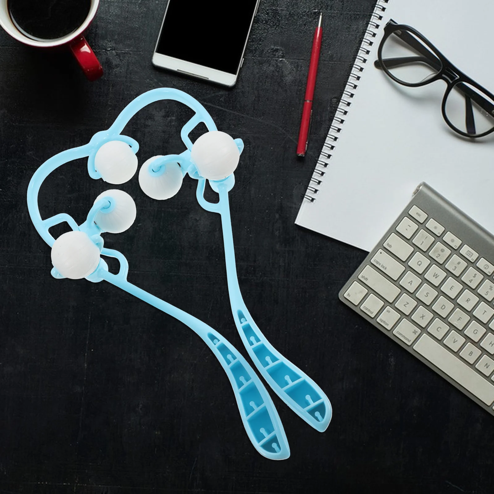 

Multifunctional Massage Tool For Neck Shoulder Back Waist Ergonomic Handheld Massager Cervical Spine Relief Roller Daily Massage