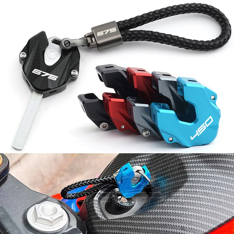 

For CFMOTO 675SR 675NK 675 SS SR-R 450 SR MT 650MT 700MT 800MT 2024 2025 2026 Motorcycle Accessories Key Case Cover & Key Chain