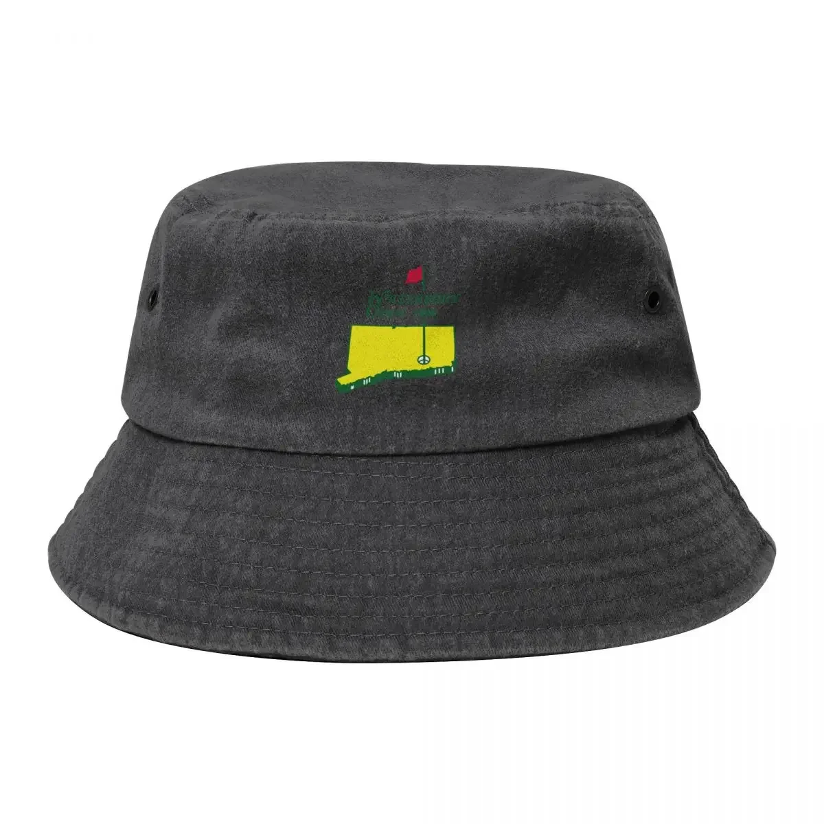 Happy Gilmore - Waterbury Open In Masters Style T-Shirt Bucket Hat Golf Wear Hat Beach Luxury Cap Men Women's