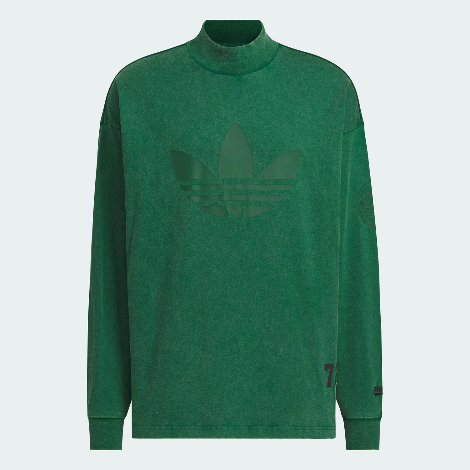 

Официальная аутентичная мужская спортивная футболка с длинными рукавами в стиле ретро Adidas JN0778