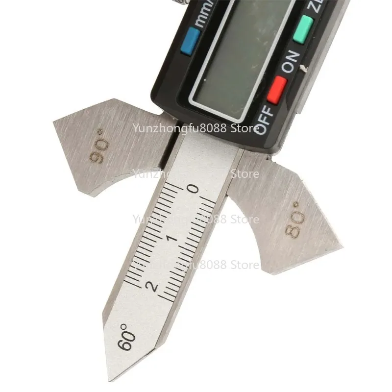 Welding Inspection Gauge 20mm Digital Welding  Weld Seam Fillet Inspection Metric Inch Digital Welding