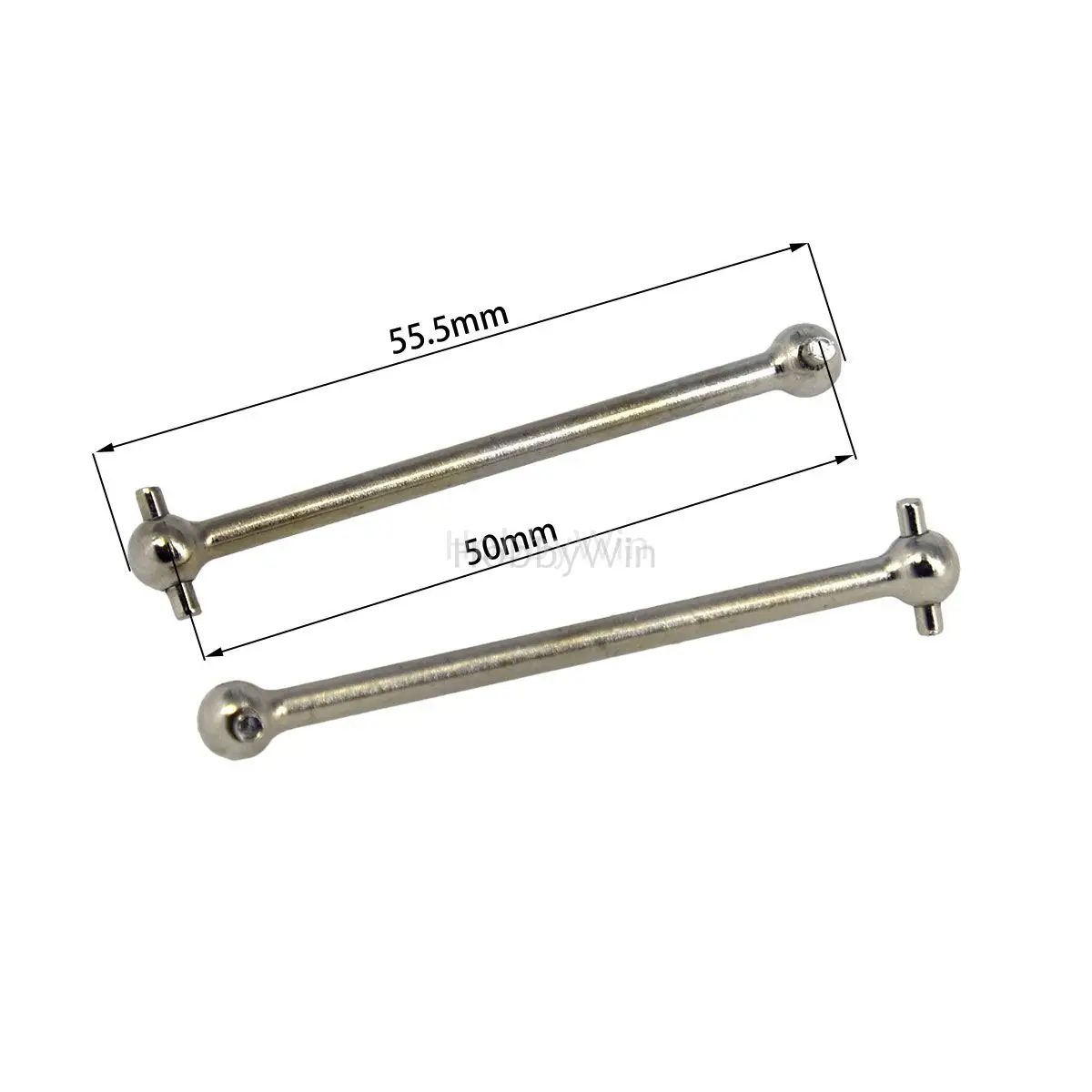 HBX – os de chien arrière en métal M16106, 2P, pour voiture HAIBOXING RC à échelle 1/16 16889 16890