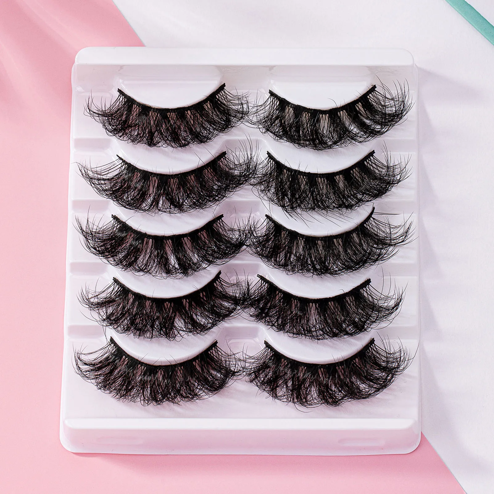 

Super Curl Long Comic Fake Eyelash Soft Comfortable No Irritation Lashes For Beauty Blogger Makeup Lover DIY Makeup Supplies