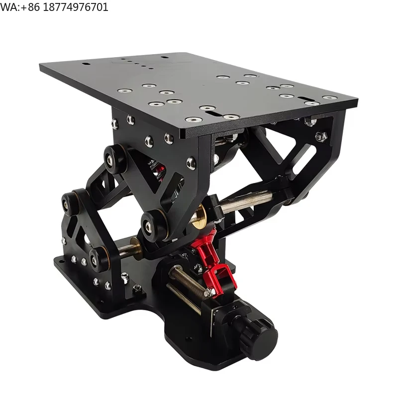 Genuine Marine 180 Pounds Damping Shockwave Boat Matel Black Suspension Seat Base for Speed Boat Seat Base