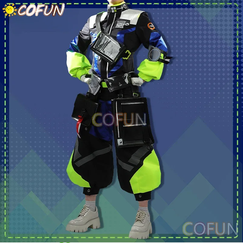 COFUN [Customized] Vtuber Nijisanji Inami Rai Cosplay Costume Game Halloween Outfits Men New Suit Uniform