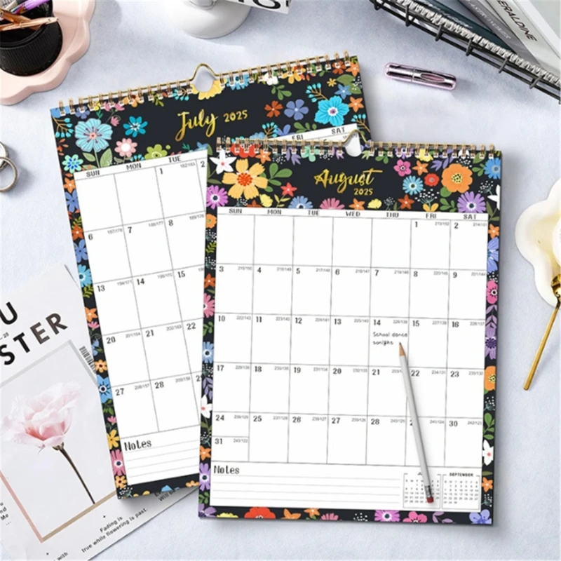 Календарь на 2025 год. Простой еженедельник. Настенный календарь на 2025 год для студентов и учителей K1KF.