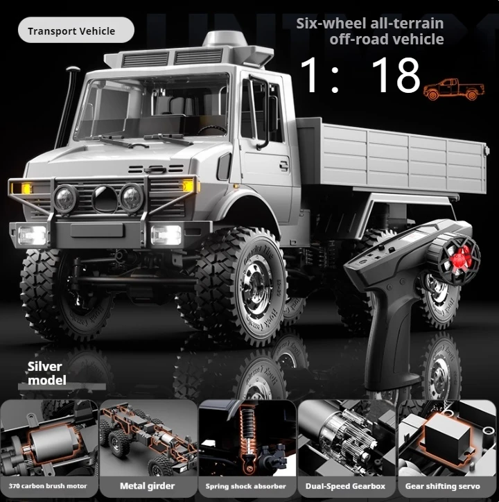 

Новый JJRC 1:18 C8823 полномасштабный радиоуправляемый симулятор шестиколесный привод внедорожный транспорт спасательный пульт дистанционного управления автомобиль для альпинизма подарок для мальчиков