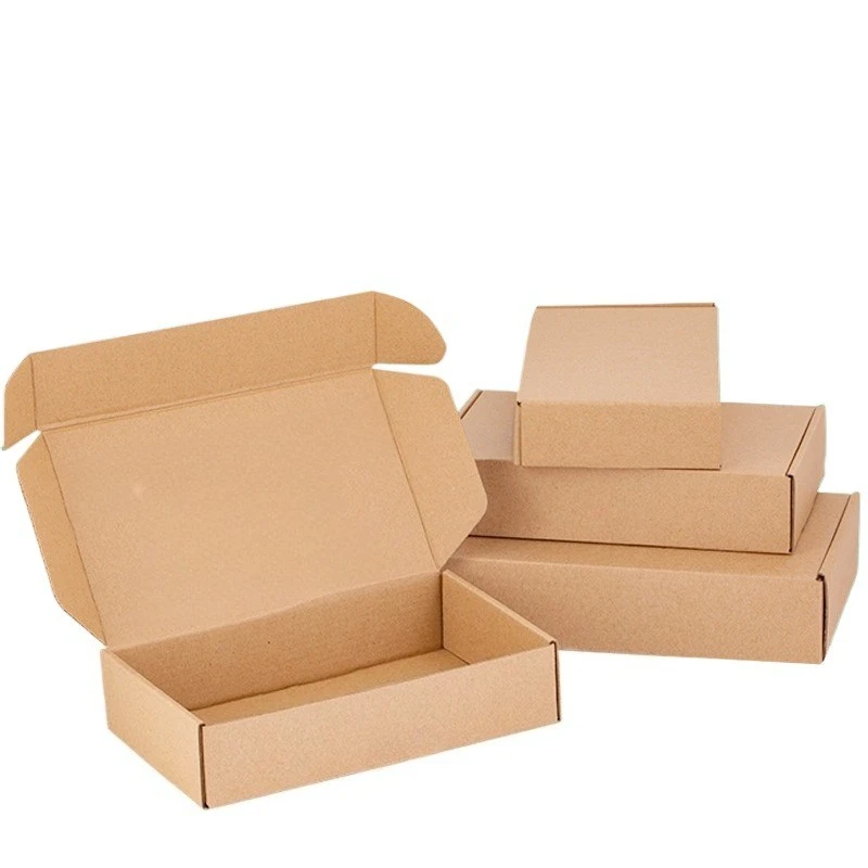 100 قطعة/200 قطعة بني/حفلات الزفاف تفضل صندوق هدايا حلوى الشوكولاتة/الشحن التعبئة والتغليف السريع/صناديق المجوهرات متعددة الحجم/بيع بالجملة