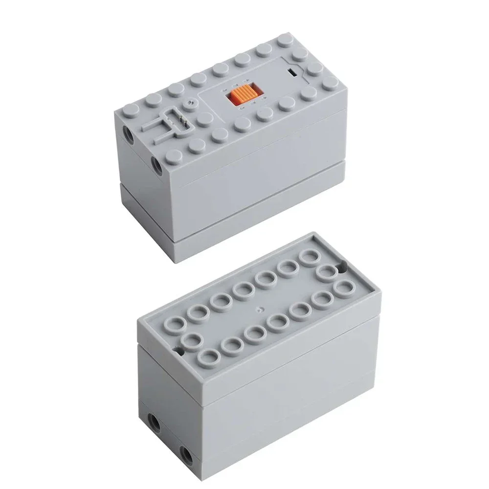 Boîte de piles AAA pour Legoeds MOC, 88000 fonctions de puissance, bloc de construction de moteur de voiture de Train, pièces techniques compatibles avec les jouets RC