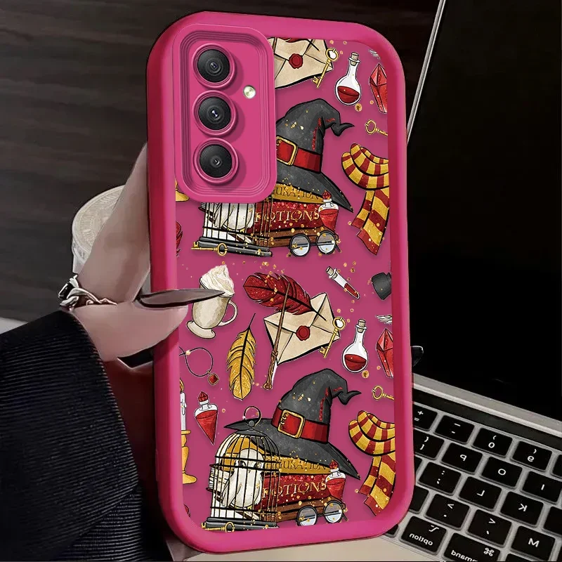 Magic Potters Wand Harries Case For Samsung Galaxy A56 A36 A26 A16 A06 A15 A25 A35 A55 5G S25 S24 S23 Ultra S22 S21 Plus FE Capa - náhled 3