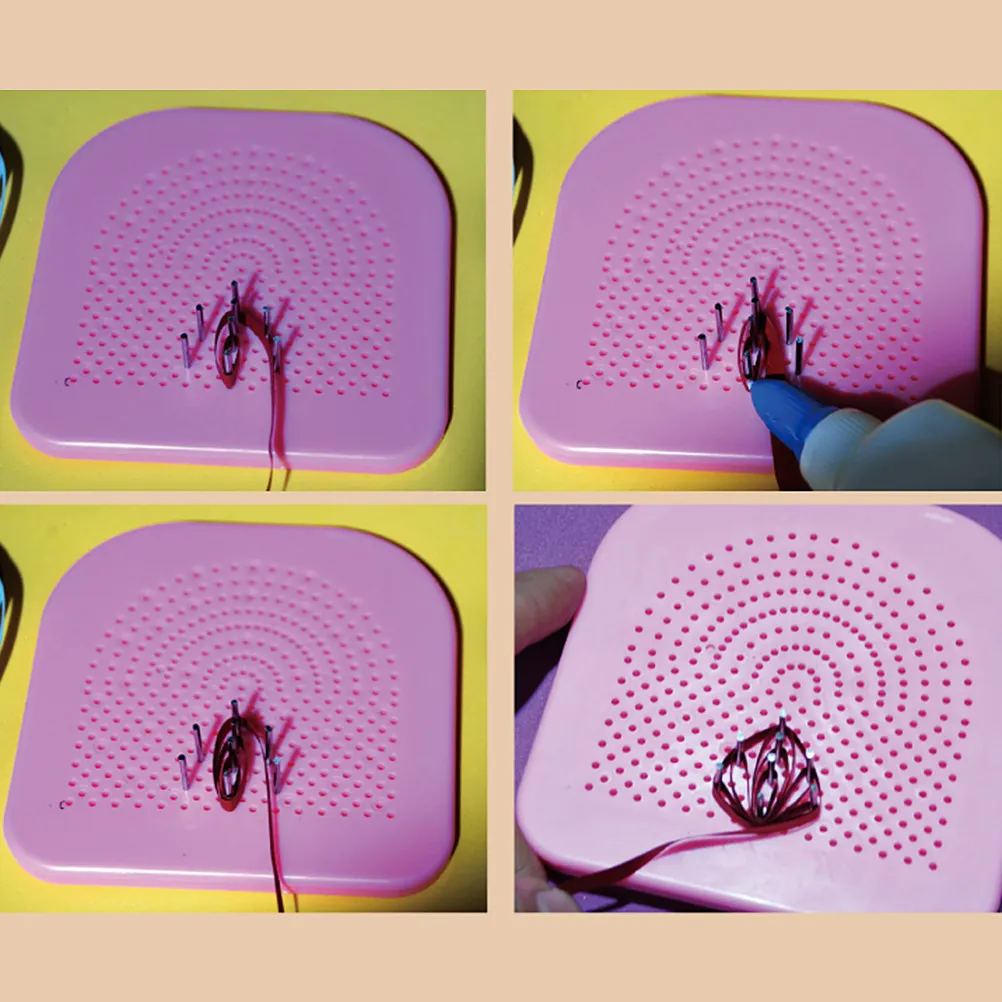 

Набор из 20 инструментов для квиллинга из бумаги с защитой от царапин, идеально подходит для создания различных форм, экологически чистый АБС-пластик