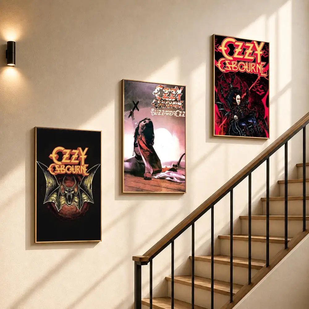 Music Ozzy Osbourne Metal Rock Gothic Singer Poster PP Decorative Poster Water-Resistant Print Apartment Dorm Office Cafe Gift view 4