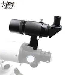 9x50 Metal Finderscope For Astronomy Telescope W/Crosshair And Bracket Angled Finder Scope With Upright And Non-Reversed Image