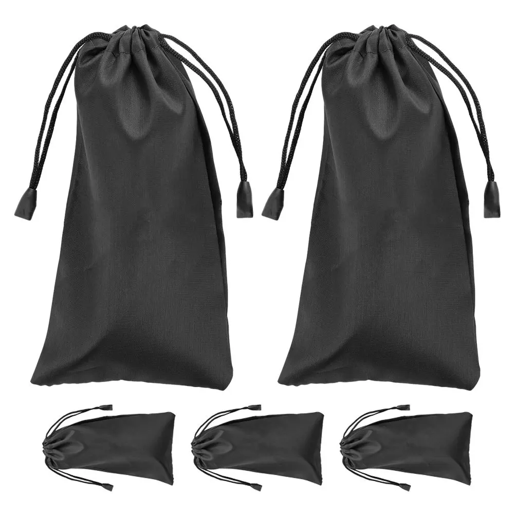

5Pcs Eyeglass Storage Pouch Sunglasses Bag Large Capacity Waterproof Design Soft Interior for Lens Protection Multi Use Travel