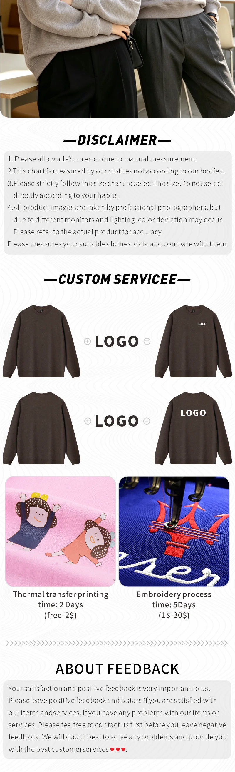 Individuelles Logo Old Money Rundhals-Sweatshirt Unisex Baumwollmischung Pullover Personalisierter Druck Stickerei Business Casual Arbeitskleidung – Detail 6